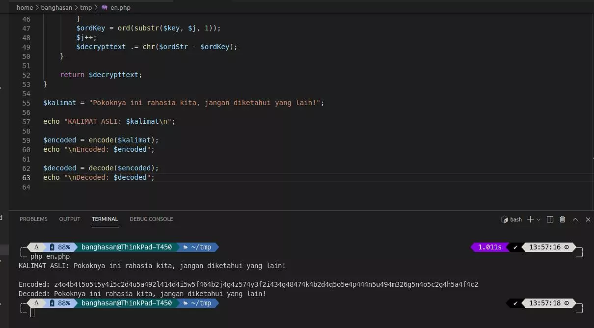 encode decode