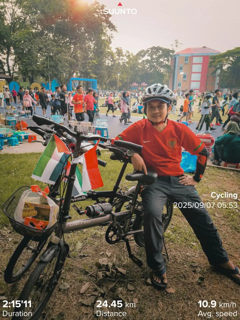 Bergaya ala Atlet Kampung